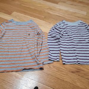 Two GAP Size 4 Boys Long Sleeve Shirts